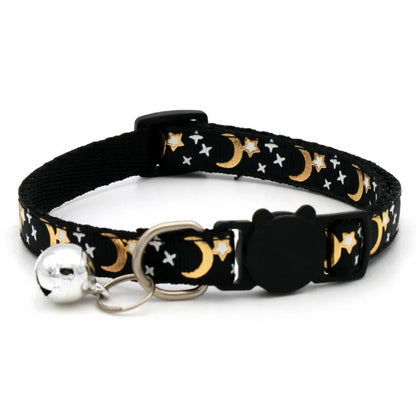 Cat Collar with Reflective Safety and Bell