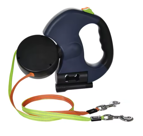 Dual Retractable Dog Leash