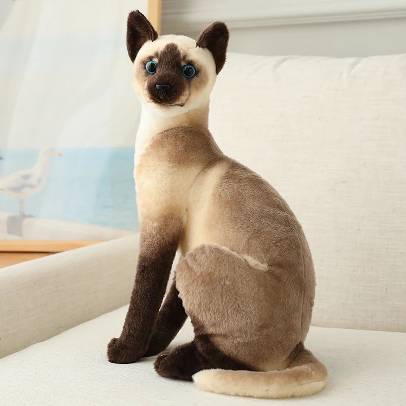 シャム猫のぬいぐるみ