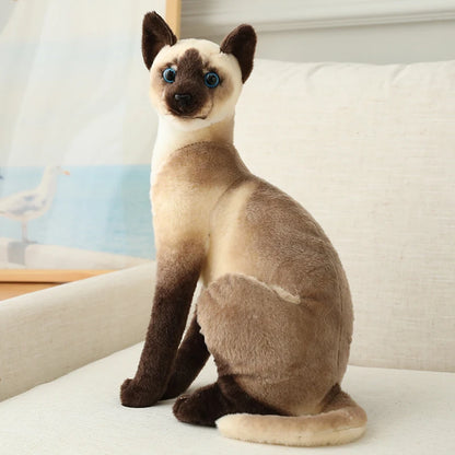 シャム猫のぬいぐるみ
