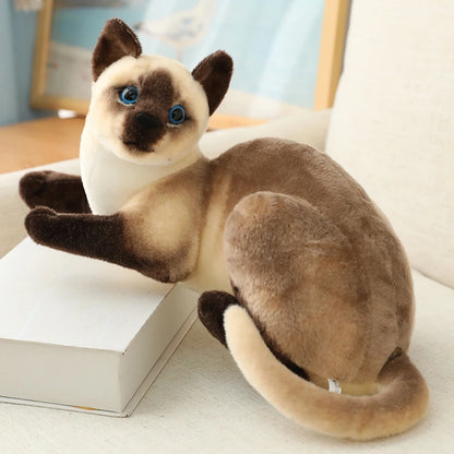 シャム猫のぬいぐるみ