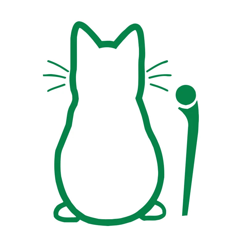 Dog & Cat Windshield Wiper Decal