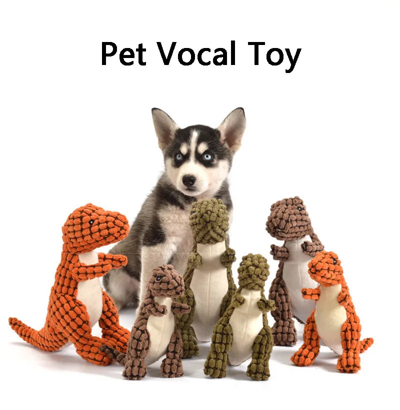 Knotted Plush Lizard Dog Toy