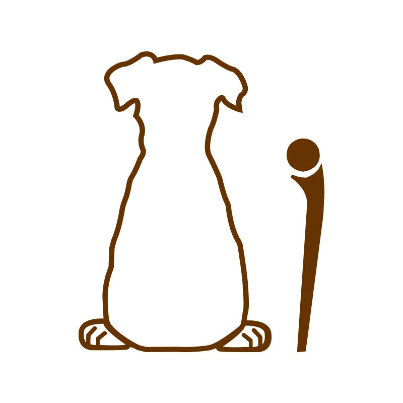 Dog & Cat Windshield Wiper Decal