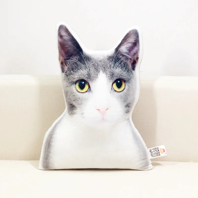 ペットのぬいぐるみ枕