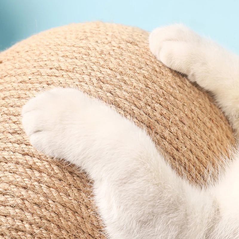 Cat Scratching Sisal Ball Toy