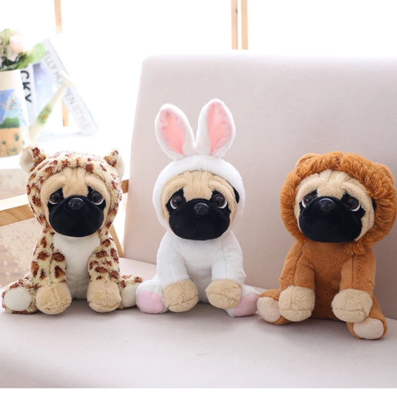 Costume Pug Plush Toy Collection