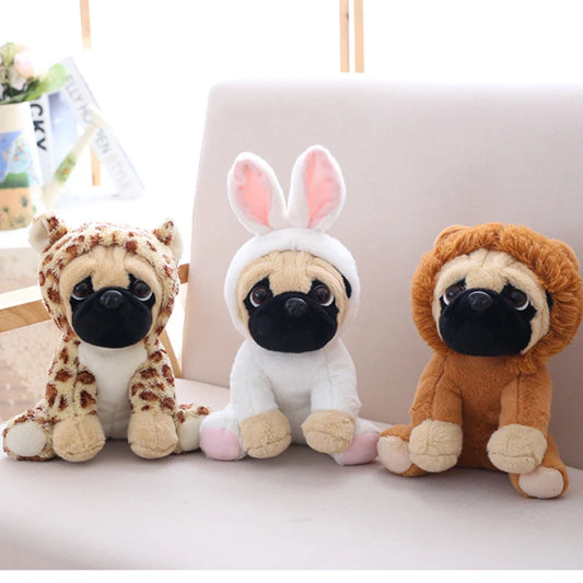 Costume Pug Plush Toy Collection