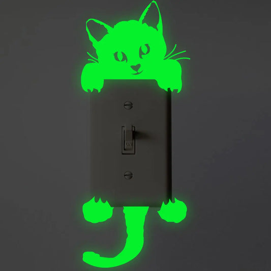 Luminous Cat Wall Sticker