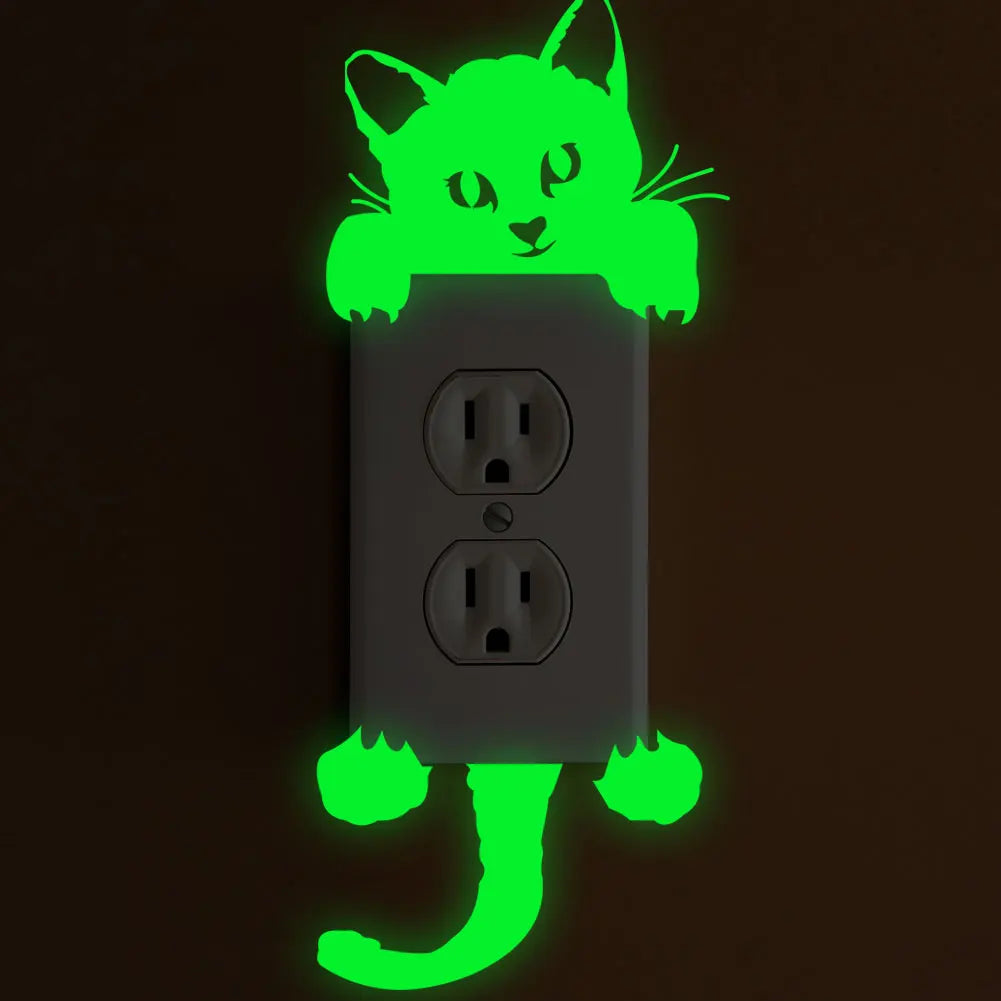 Luminous Cat Wall Sticker