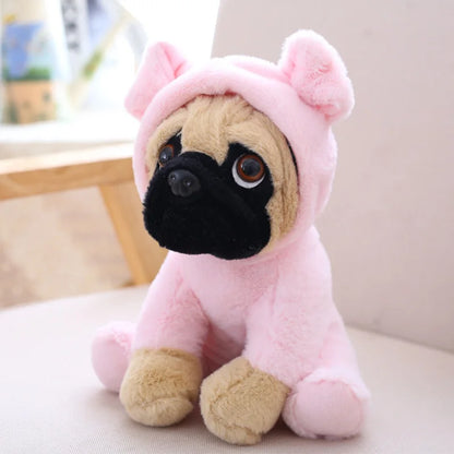 Costume Pug Plush Toy Collection