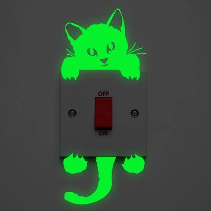 Luminous Cat Wall Sticker
