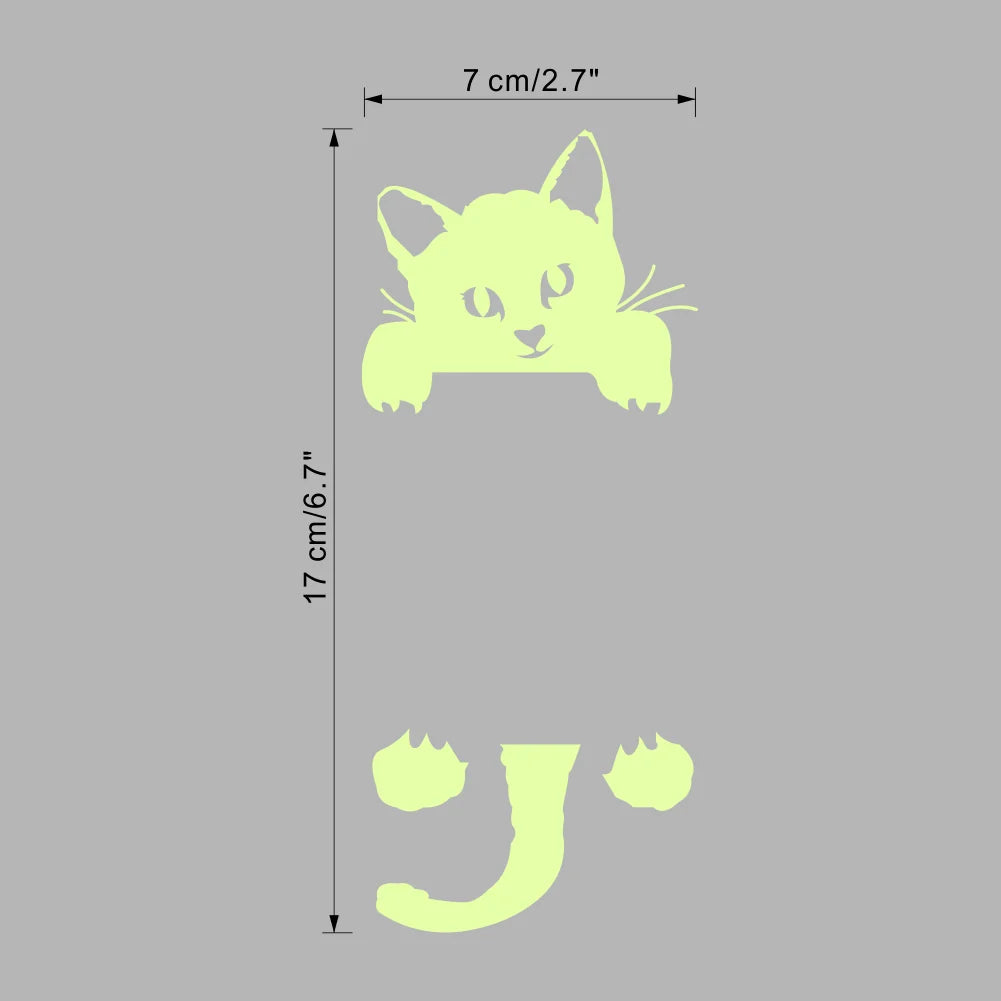 Luminous Cat Wall Sticker