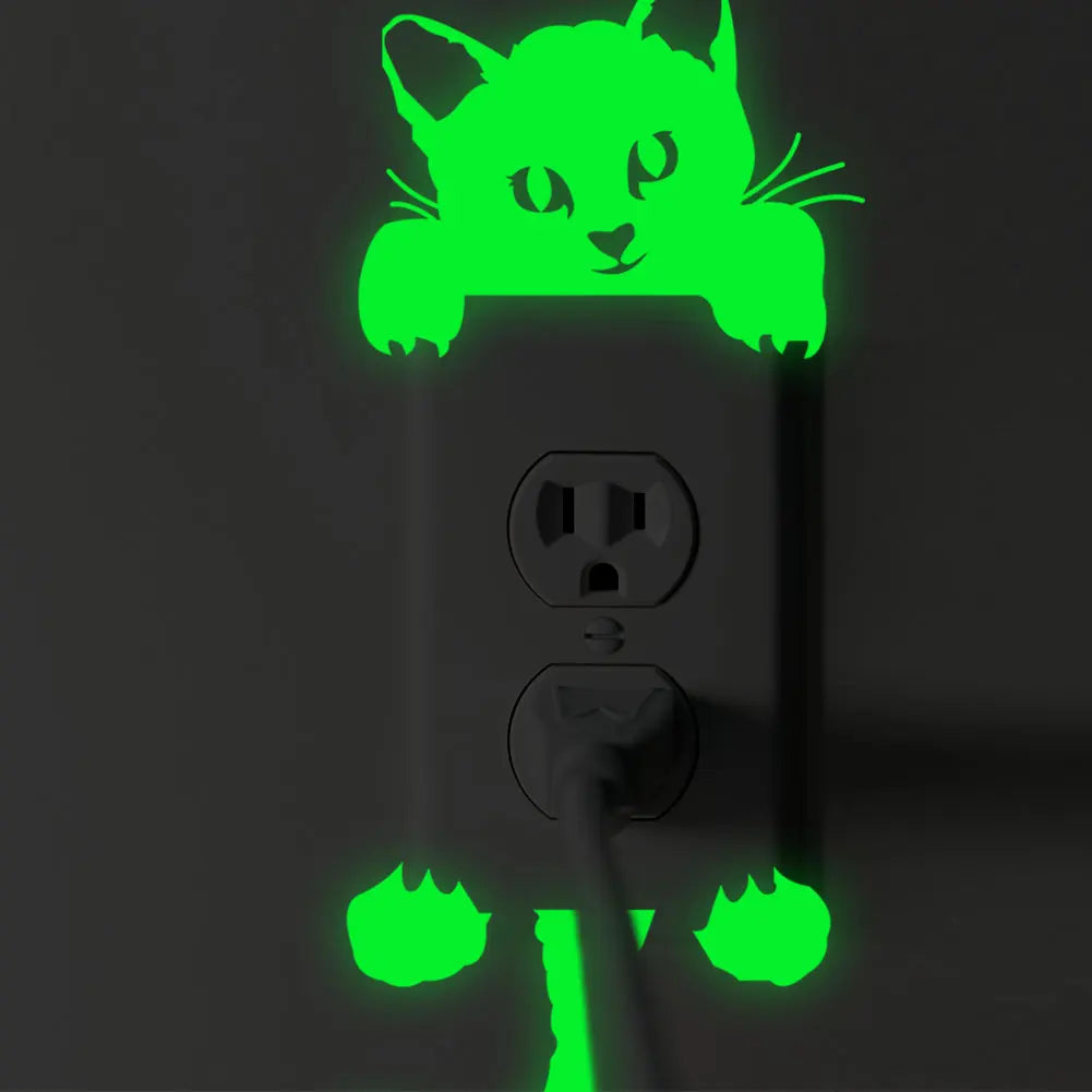 Luminous Cat Wall Sticker