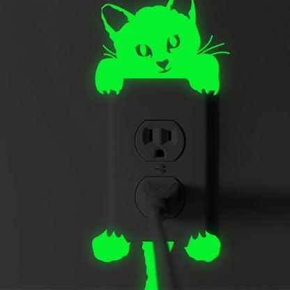 Luminous Cat Wall Sticker