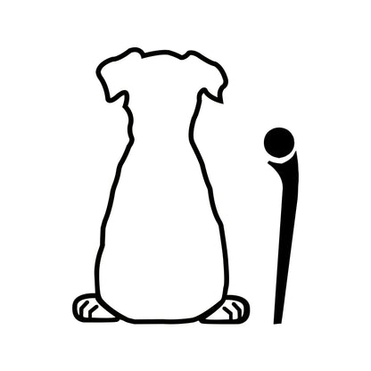 Dog & Cat Windshield Wiper Decal