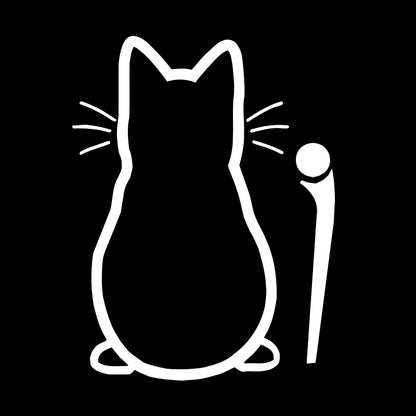 Dog & Cat Windshield Wiper Decal