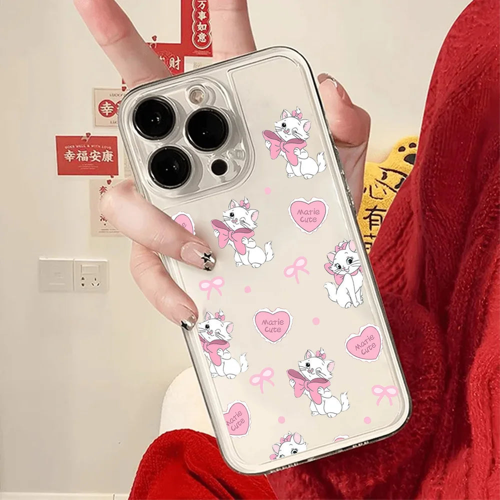2. Simpatica custodia per iPhone Marie Cat