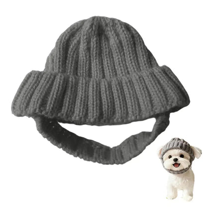 Cute Knitted Pet Winter Hat