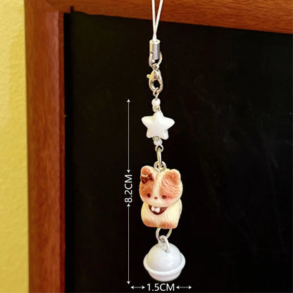 Pendentif chaîne de téléphone chat mignon