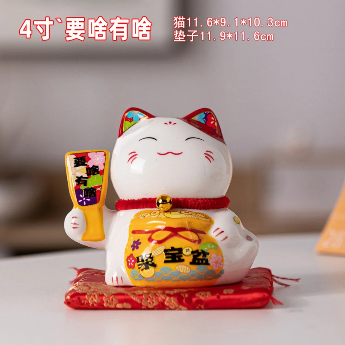 Cat Ornament Blessing Home Decor