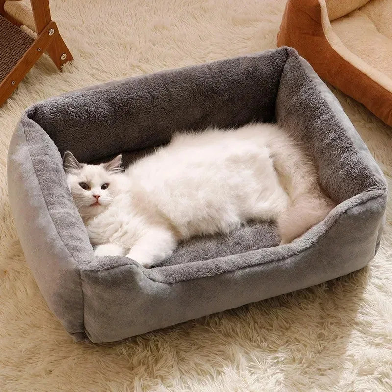 Winter Cats Bed Puppy