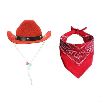 Conjunto de cowboy de estimação do Velho Oeste
