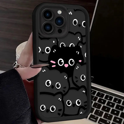 Cute Love Cat iPhone Case
