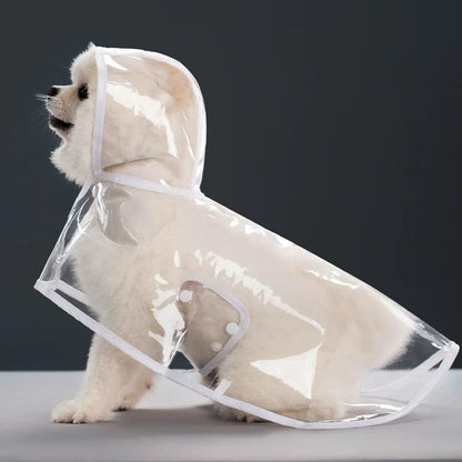 Clear Shield Waterproof Dog Rain Cape