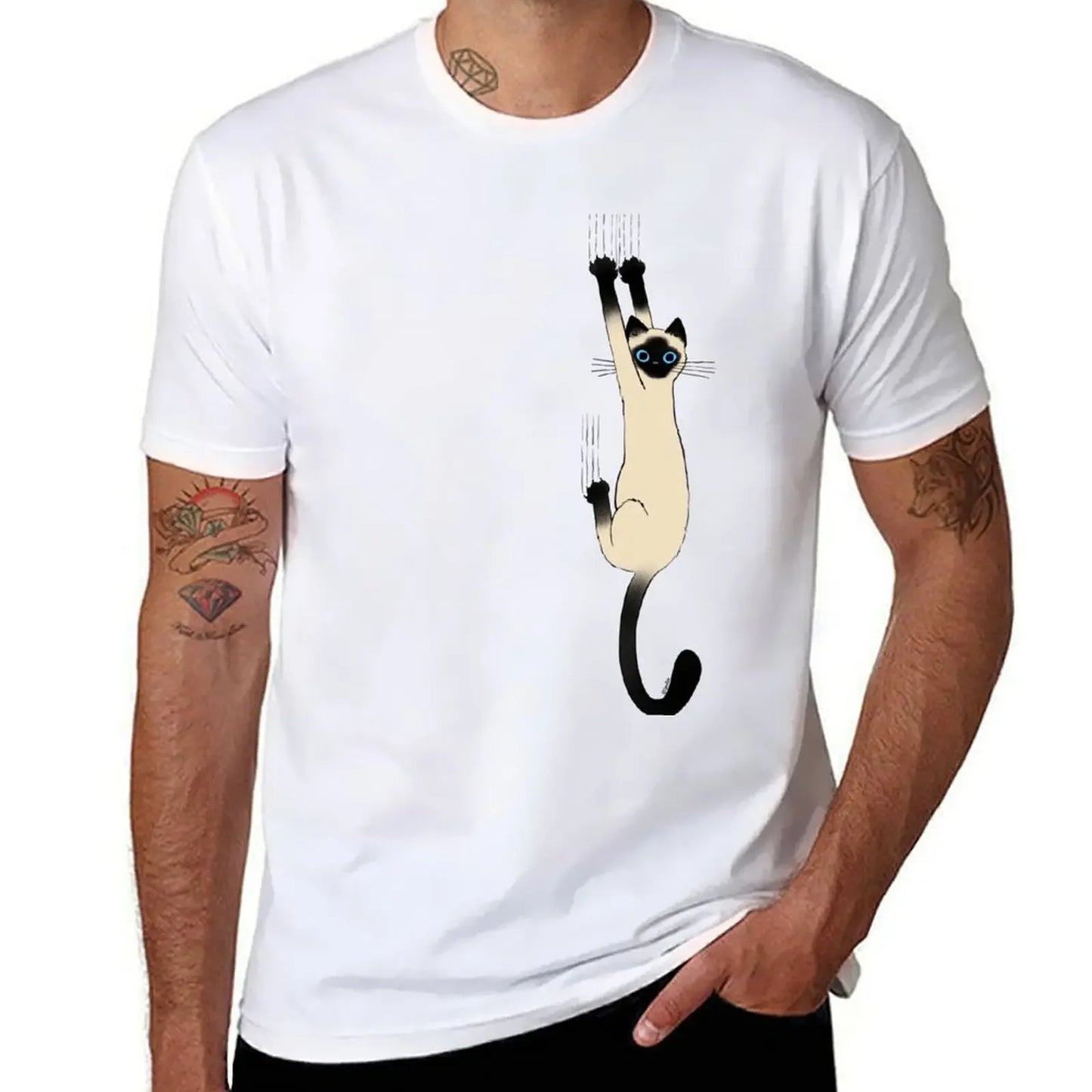 Siamese Cat Theme T-Shirt