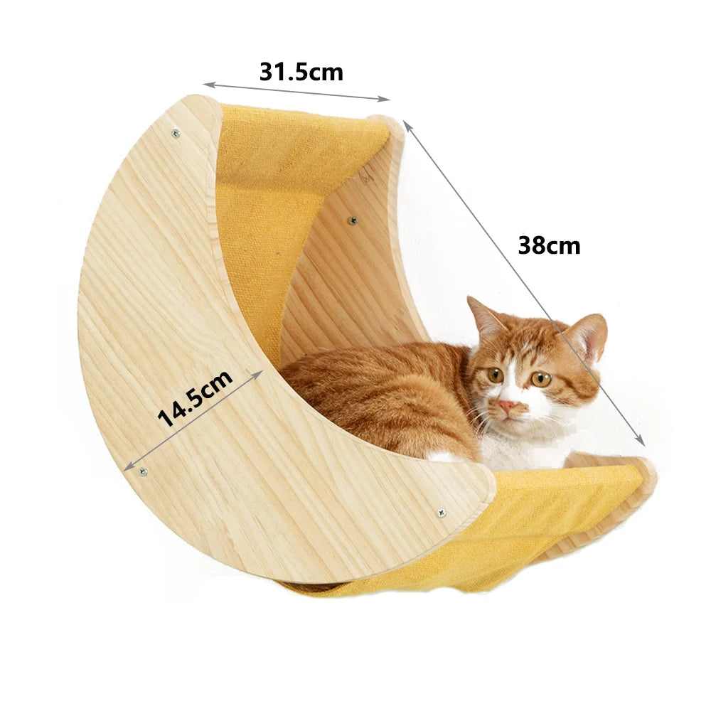 Cat Wall Climbing Shelves Sisal