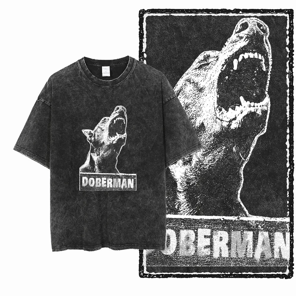 Doberman T-Shirt Streetwear