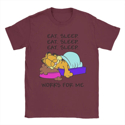 Eat Sleep Garfield Shirt