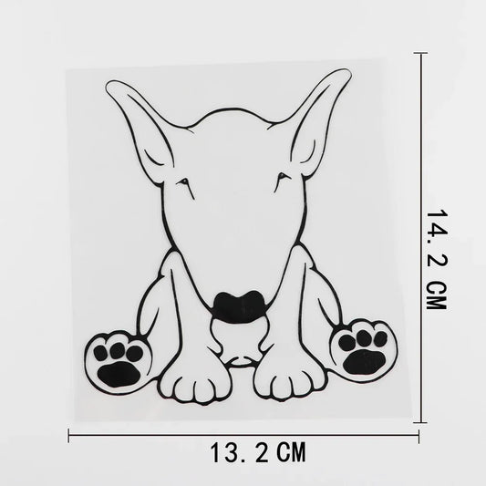 Cute Sticker Bull Terrier
