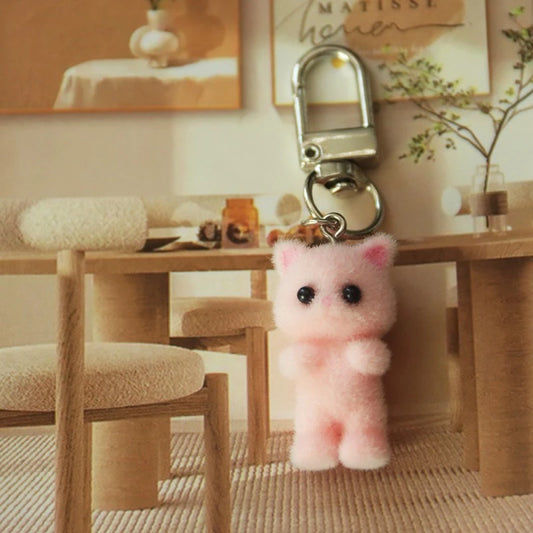 Pendentif porte-clés chaton