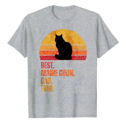 Maine Coon Dad Graphic Shirt