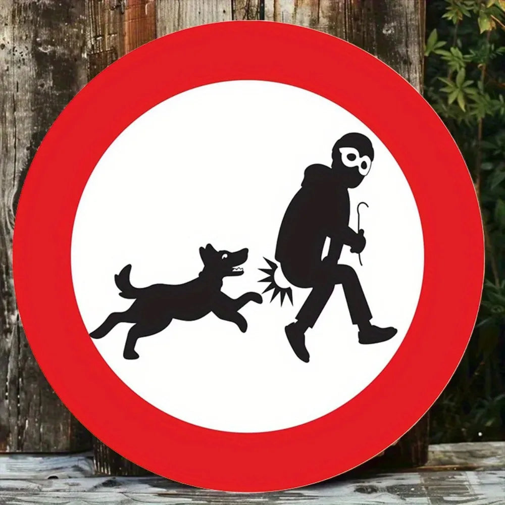 Guard Dog Warning Sign