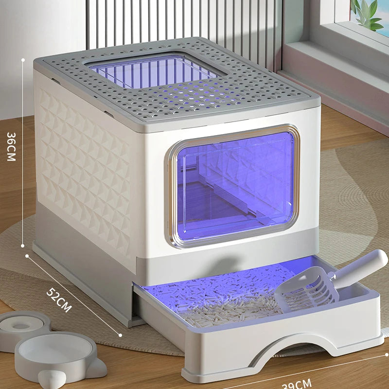 Smart Self Cleaning Cat Litter Box