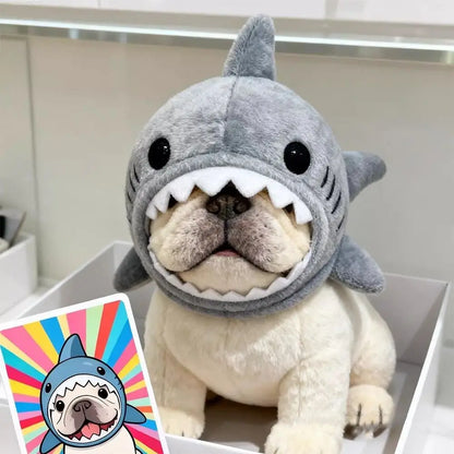 Shark Guardian Pet Headwear