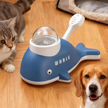 Whale Treat Interactive Pet Feeder