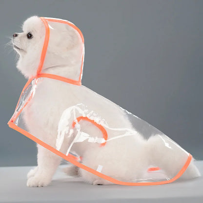 Clear Shield Waterproof Dog Rain Cape