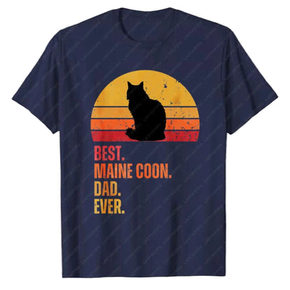 Maine Coon Dad Graphic Shirt