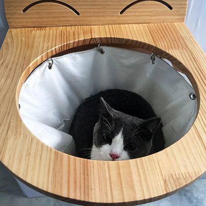 Amaca per gatti montata a parete