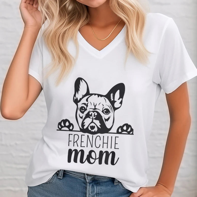 Frenchie Mom T-Shirt