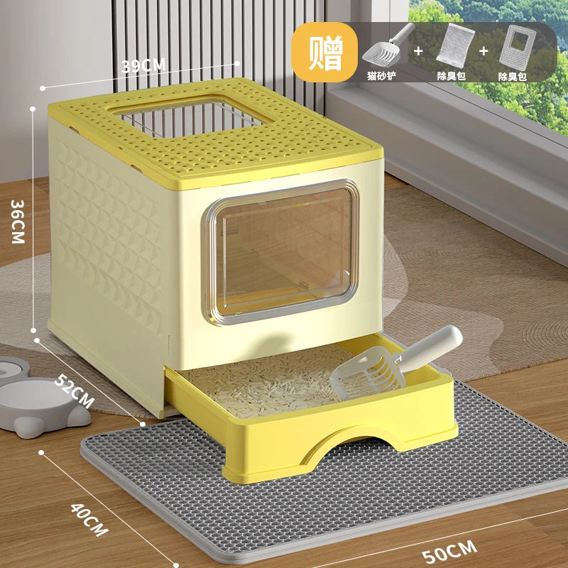 Smart Self Cleaning Cat Litter Box