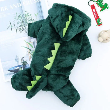 Cute Dinosaur Dog Hoodie
