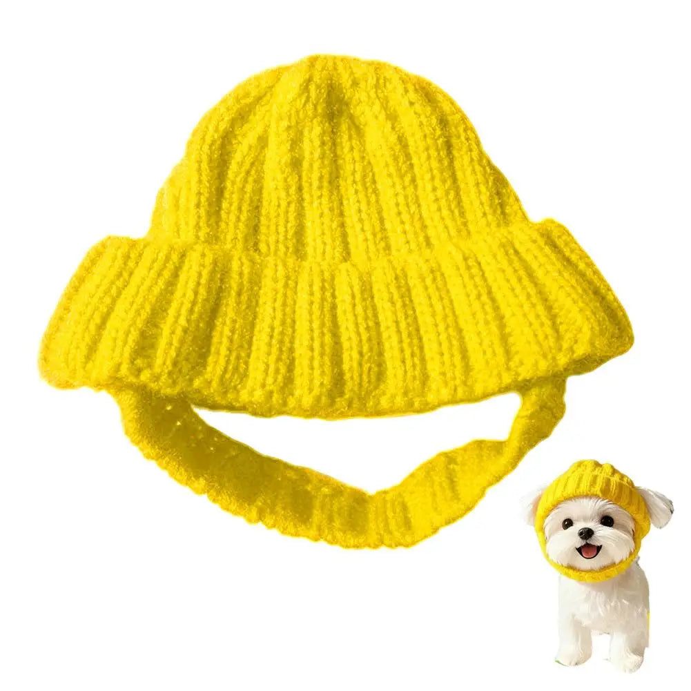 Cute Knitted Pet Winter Hat