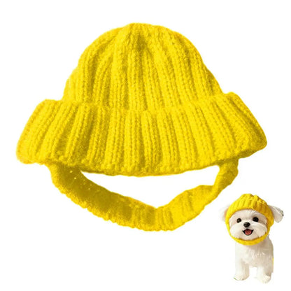 Cute Knitted Pet Winter Hat