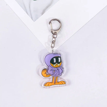 Porte-clés à breloques Garfield