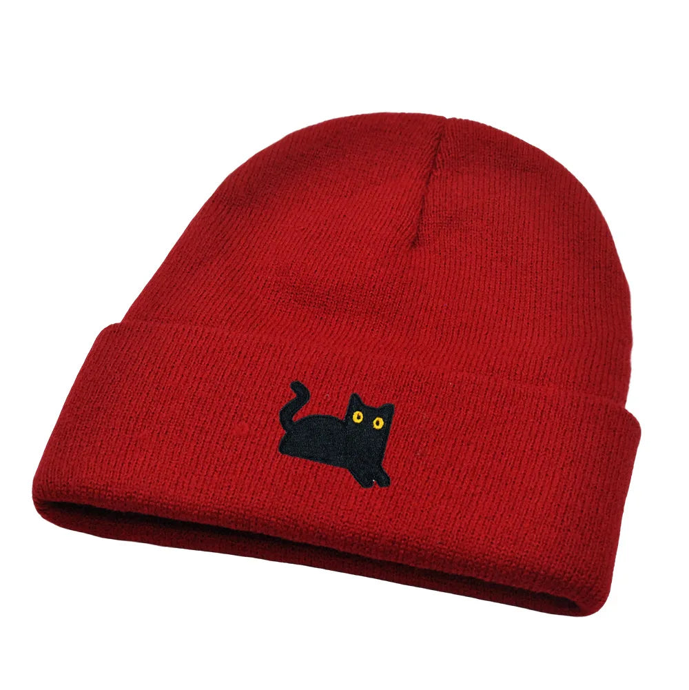 Cappello pullover lavorato a maglia Cat